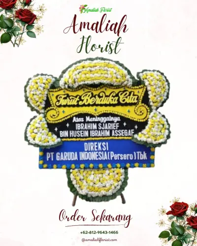 Papan Bunga Duka di Pamiritan